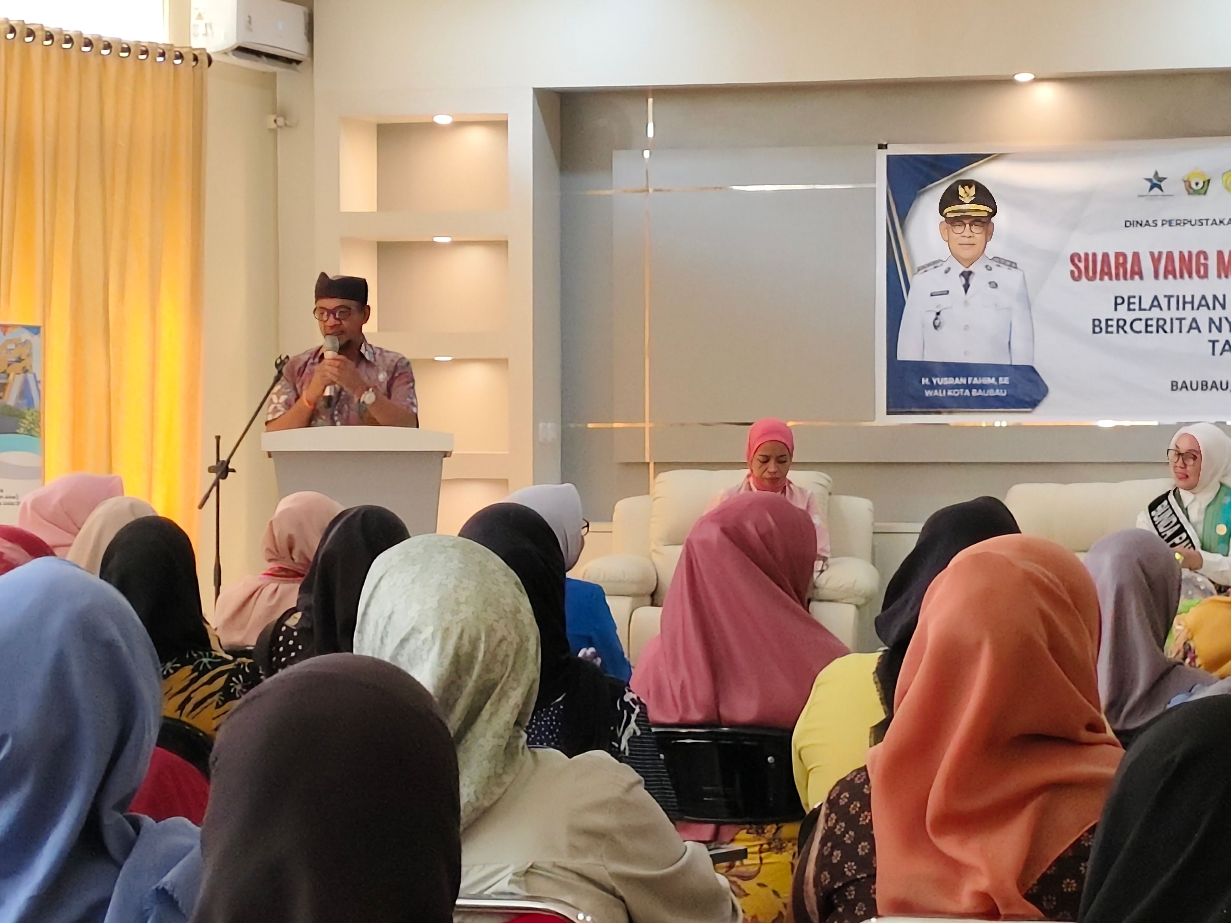 Gerakan Transformasi Perpustakaan Baubau Sebagai Pusat Sosial Dan Kreativitas