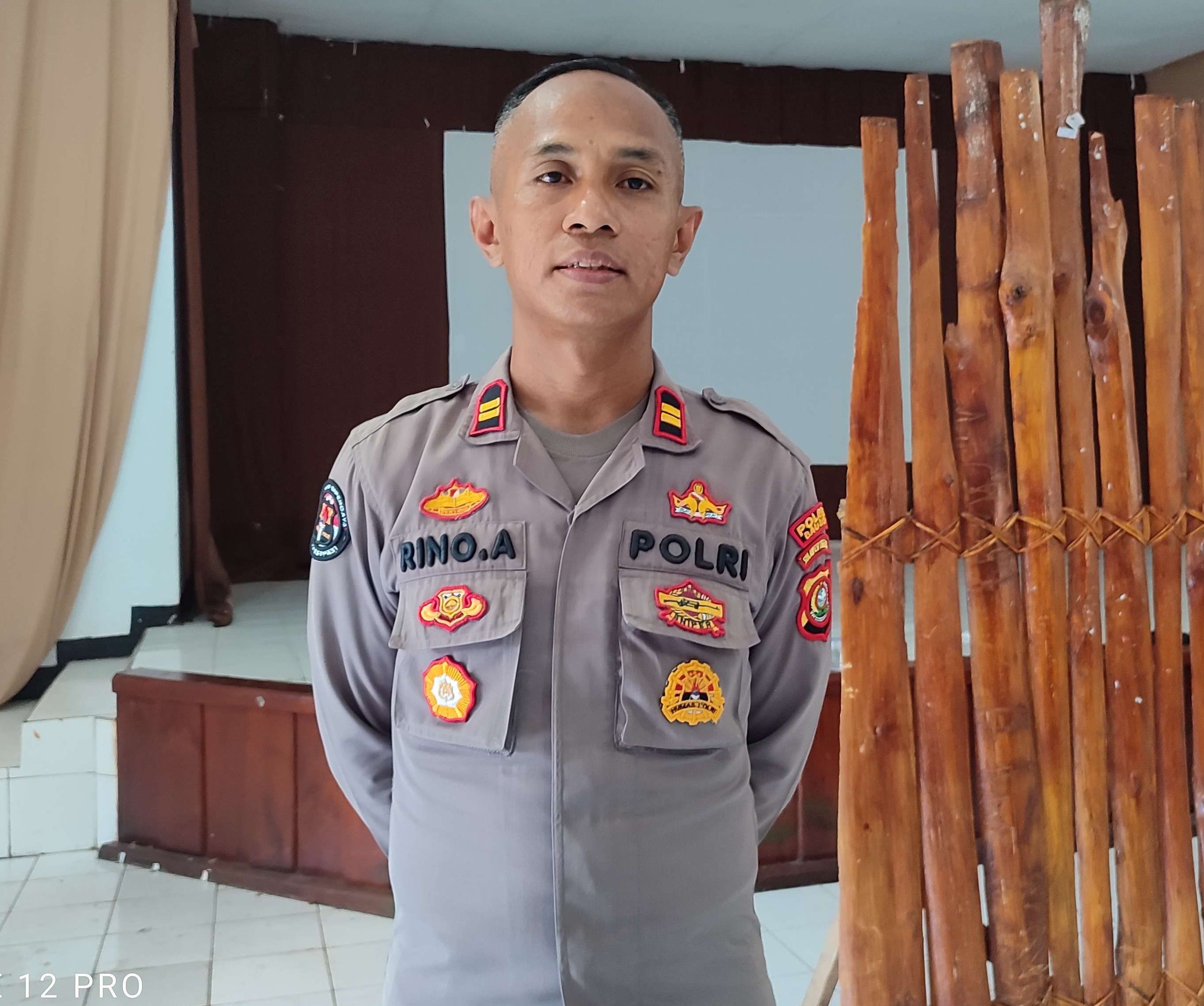 Kasi Humas Polres Baubau Iptu Rino Asnan.