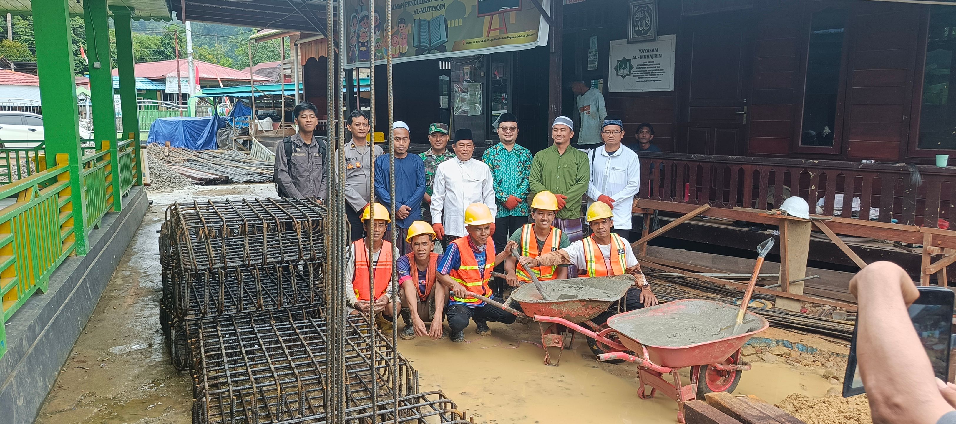 Percepatan Pembangunan Gedung Serbaguna Masjid Baitul Muttaqien, Ditarget Rampung Akhir Desember