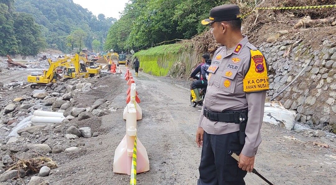 Uji Coba Jalan Raya Lembah Anai Berjalan Lancar