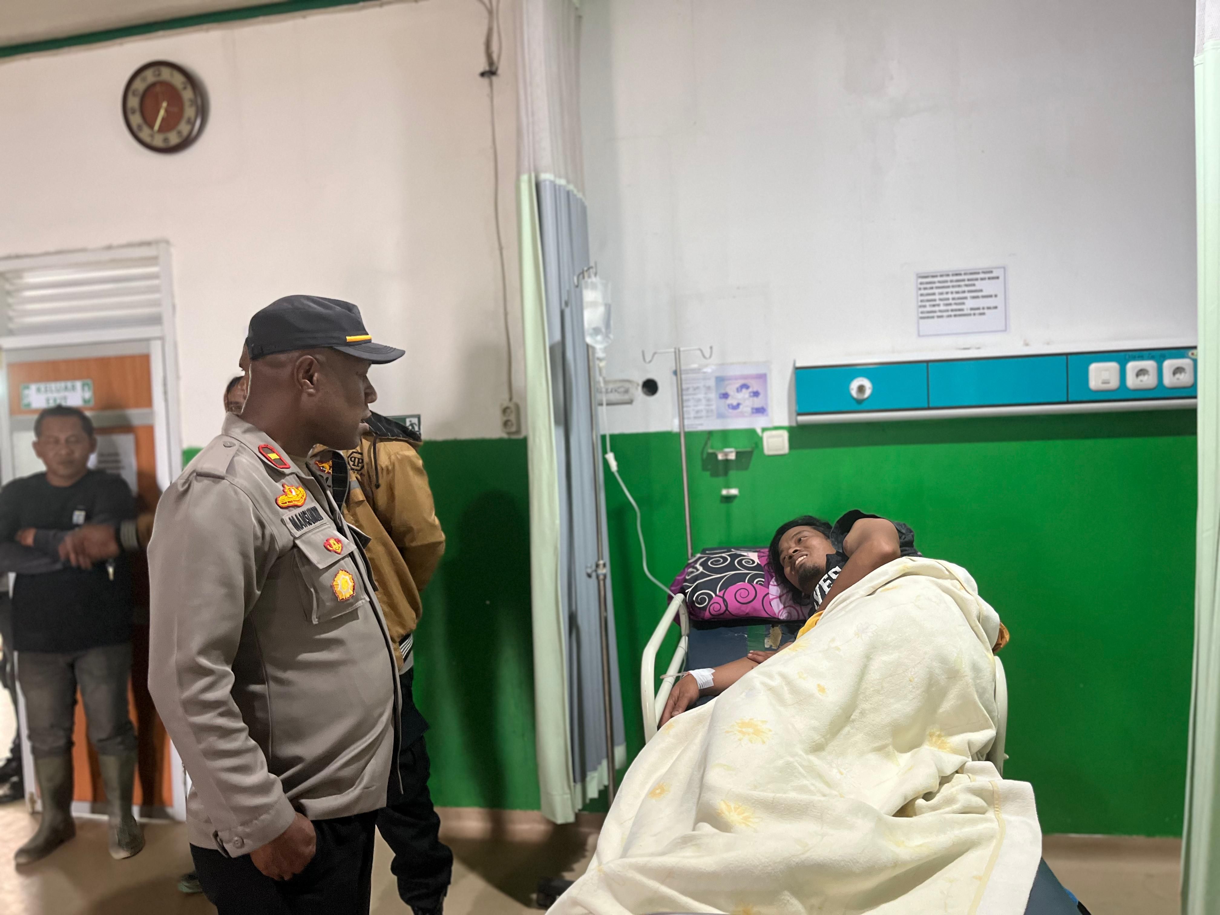 Polres Tolikara Respon Cepat Laporan Penganiayaan Berat di Yogobak