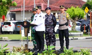 Gubernur Maluku Baca Amanat Kapolri, Maksimalkan Pengamanan Nataru 