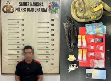 Polres Touna Tangkap Oknum PNS Beserta Sabu