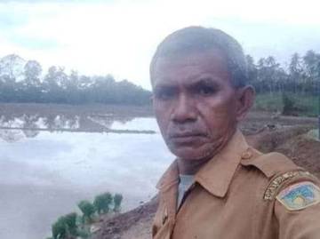 Dukung Ketahanan Pangan Pemda Touna Cetak Sawah Baru di Desa Lemoro  