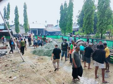 Ketua DPRD Touna Gaungkan Semangat Gotong Royong