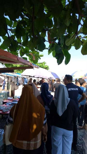 DPPKUKM Touna Tertibkan Pedagang di Pasar Tidak Resmi