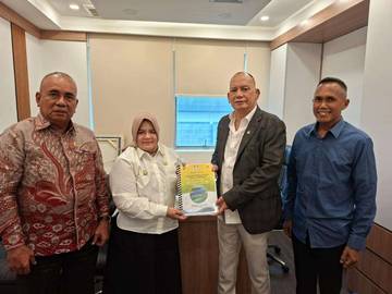 Wabup Touna Audiensi Program Sosial Bersama DPR RI