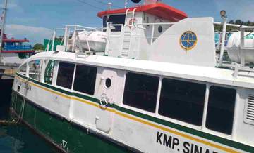 Kapal Sinar Togean Jadi Kapal Trip Wisata