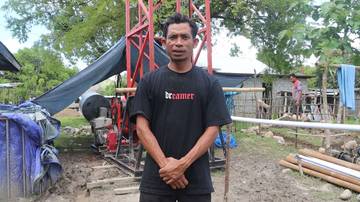 Kapolda NTT Bantu Sumur Bor di Tulakadi