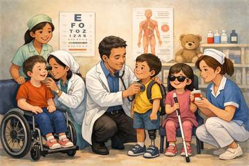 SLBN Tenubot Atambua Dapat Pelayanan Kesehatan 