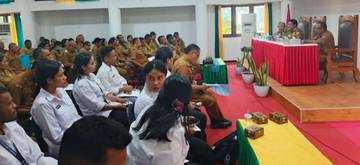 Polres-Pemda TTU Rakor MBG Bahas Bahan Baku