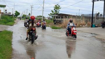 Hujan Deras Rendam Bakateu-Harekakae Malaka