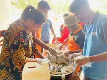 Lapas Atambua Latih Warga Binaa Pembuatan Abon Lele