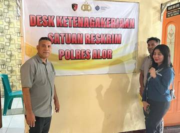 Desk Ketenagakerjaan Polres Alor Jadi Ruang Mediasi