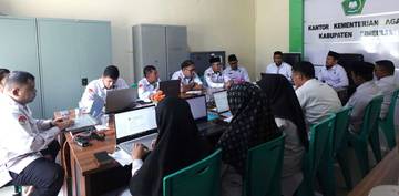 Kemenag Simeulue Bahas Renstra dan Perjanjian Kinerja 