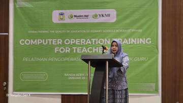 Puluhan Guru Aceh Besar dibekali Penguasaan Teknologi Informasi 