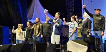 Ribuan Warga Ramaikan Opening Lampung Selatan Fest  
