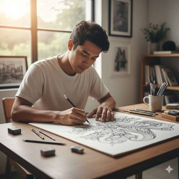 Aktivitas Menggambar Disebut Efektif Redakan Stres