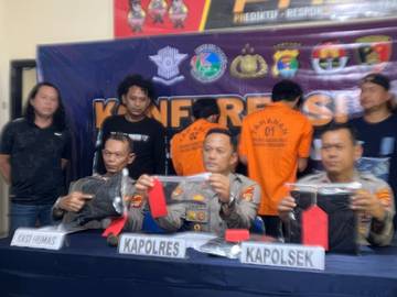 Polres Pringsewu Ungkap Kasus Pengeroyokan 