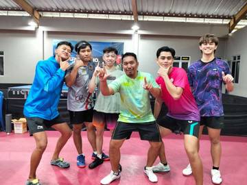 SIM Sport Lampung Uji Kekuatan Tenis Meja Nasional