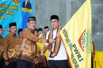 Bupati Tubaba Kukuhkan Pengurus PWRI-KERTA