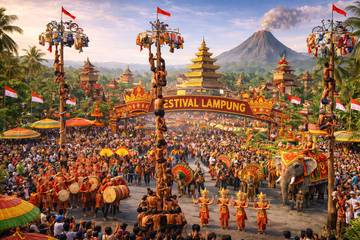 Sekura Cakak Buah, Tradisi Budaya Saibatin