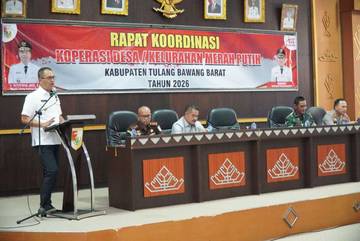 "Pemkab Tubaba Dorong Pengembangan Koperasi Desa Merah Putih