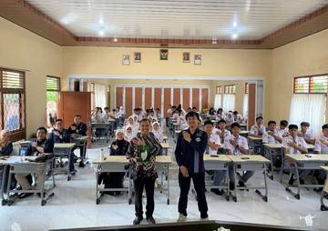 Itera Kenalkan Prospek Migas ke Pelajar SMAN 9