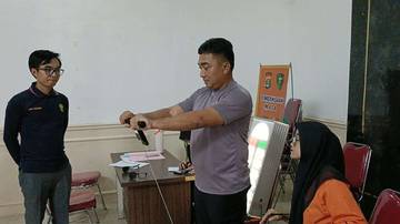 Polres Mesuji Gelar Cek Kesehatan Berkala Personel Rutin