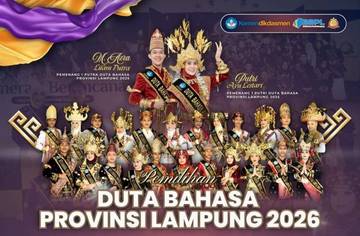 Pemilihan Duta Bahasa Lampung 2026 Resmi Dibuka