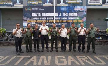 Danrem 062/Tarumanagara Tinjau Rutan Garut, Perkuat Sinergi Keamanan