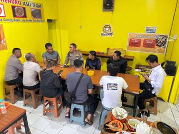 Laka Suporter Persib, Polres Subang Bertemua Bobotoh