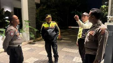 Perkuat Keamanan, Kapolsek Bojongsoang Sosialisasikan Layanan 110