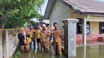Banjir Pantura 5 SD dan 6 SMP Terdampak 