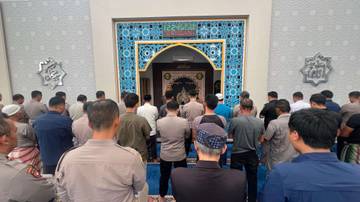 Polres Garut Doakan Personil Gugur saat Tangani Longsor