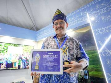 KIM Tangguh Mentaos Sabet Penghargaan Terkreatif Nasional