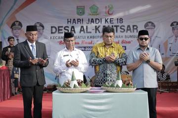 Alpiya Rakhman Tegaskan Komitmen DPRD Kalsel Bangun Desa