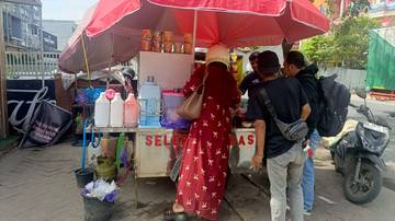 Pentol Selera Pedas Salah Satu Favorit Warga Banua