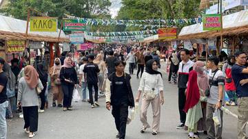 Lagi! Nol Kilometer Banjarmasin Lokasi Pasar Wadai Ramadan