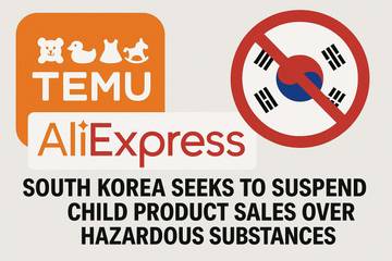 Seoul Minta Temu dan AliExpress Hentikan Penjualan Produk