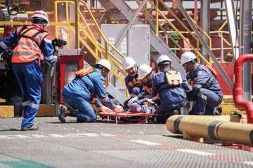 PHR dan Aparat Gabungan Solid Amankan Obvitnas Dumai   