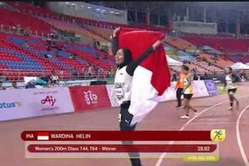 Helin Wardina Persembahkan Emas ASEAN Para Games