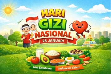 Sejarah 25 Januari Ditetap Sebagai Hari Gizi Nasional