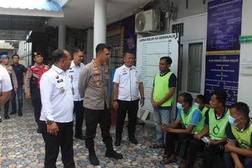 Kapolres Bengkalis Kunjungi Lapas Perkuat Sinergi