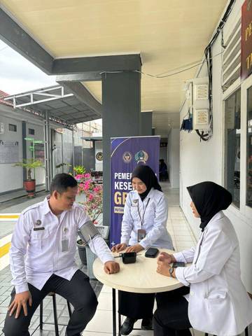 Rutan Bengkulu Hadirkan Layanan Pemeriksaan Kesehatan Gratis