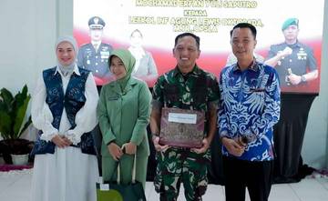 Letkol Agung Resmi Pimpin Kodim 0409 Rejang Lebong