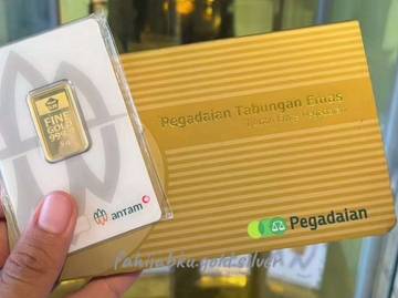 Emas Hari Ini: Antam Naik, Pegadaian Bervariasi