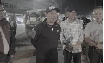 Pastikan Penataan PKL Wali Kota Monitoring Tegah Malam