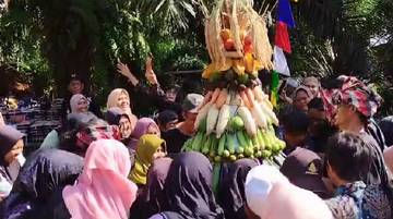 Warga Dusun Sumber Mukti Gelar Tasyakuran Sedekah Bumi