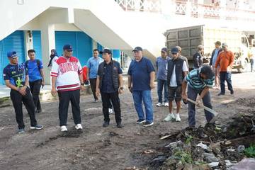 Pemkot Bengkulu Hentikan Sementara Pembangunan Kios Eks Mambo